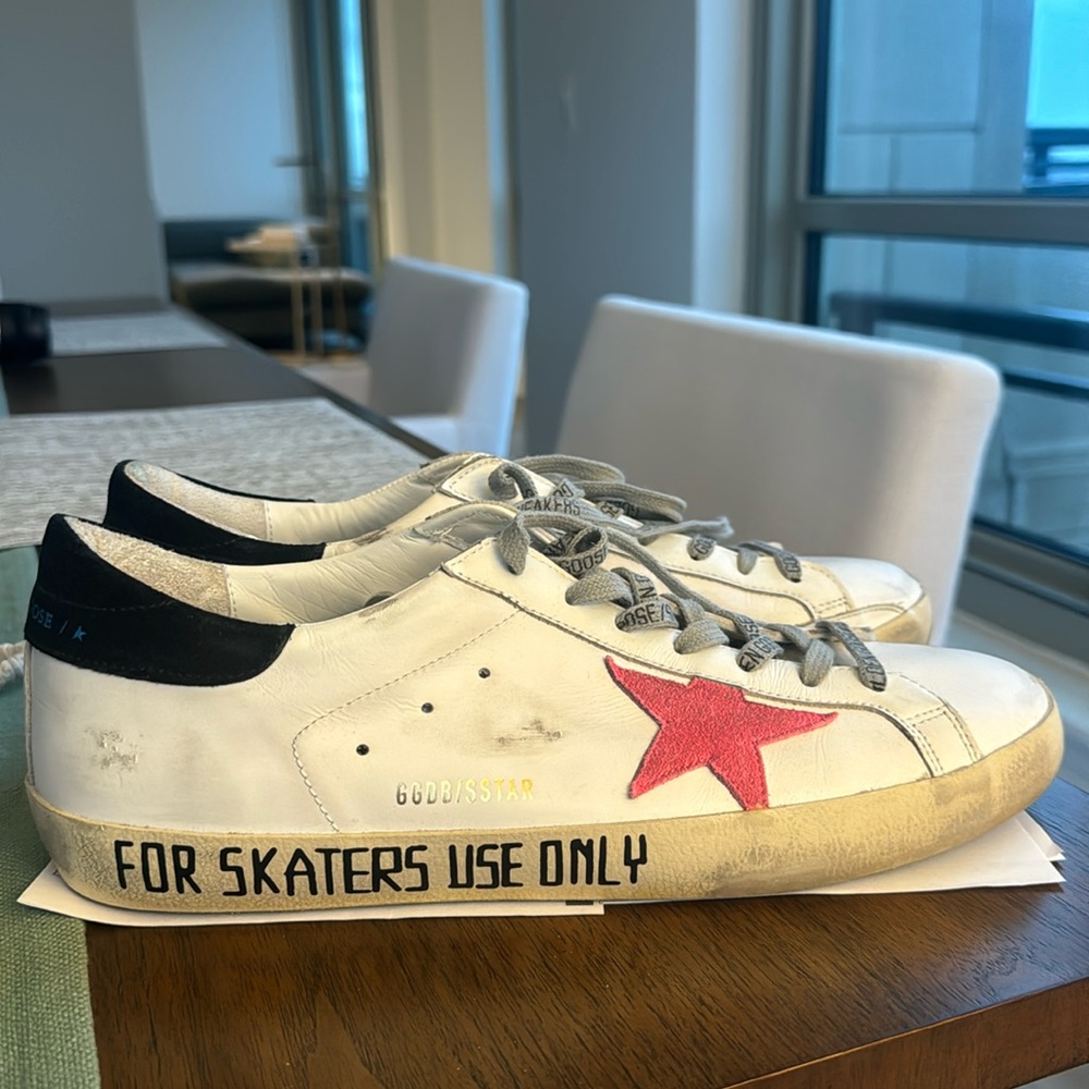 SOLD! Golden goose men’s sneakers superstar classic new